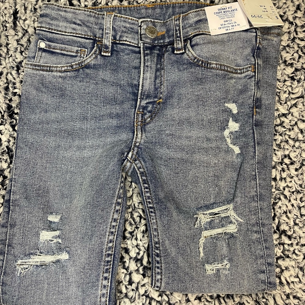 Skinny fit children's jeans